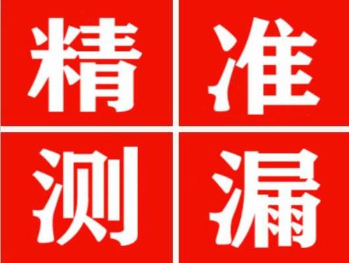 郸城精准定位查漏水一次收费多少钱？